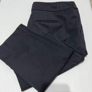 ANN TAYLOR Stretch Modern Grey Pant, Straight Leg, Size 8